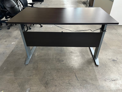 31"x59" Adjustable Height electric Tables --Espresso