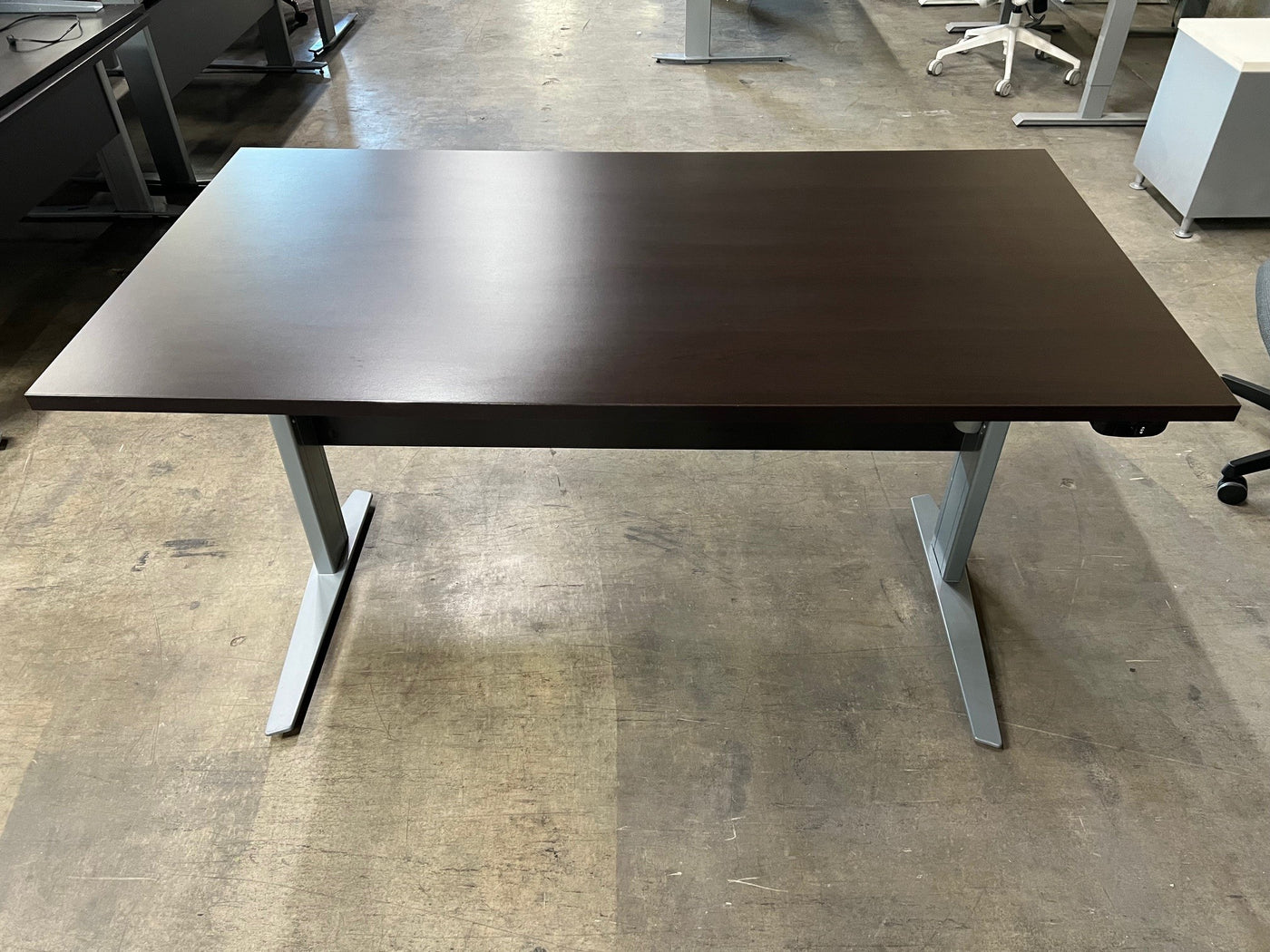 31"x59" Adjustable Height electric Tables --Espresso