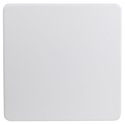 34sq White Plastic Fold Table