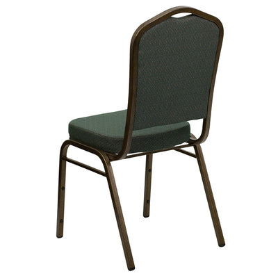 Green Fabric Banquet Chair