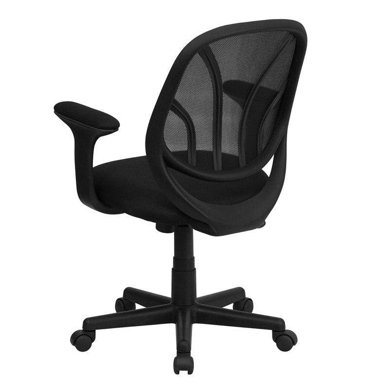 Black Mid-back Task Chair