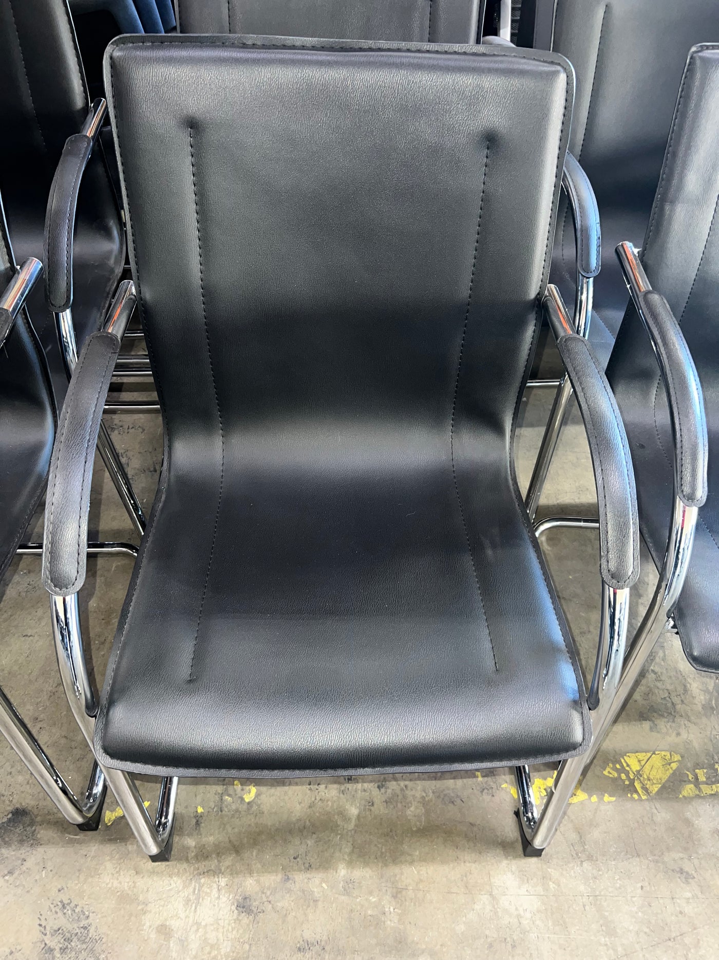 PRE OWNED SLED BASE GUEST CHAIRS