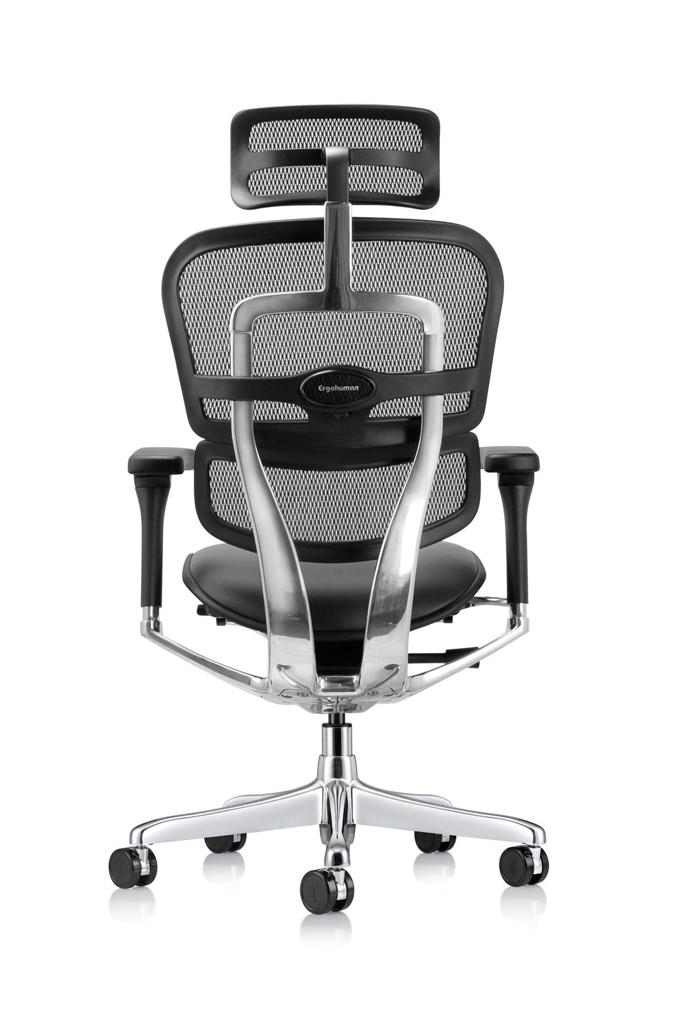 Eurotech Ergohuman High Leather Seat & Mesh Back Gen 2