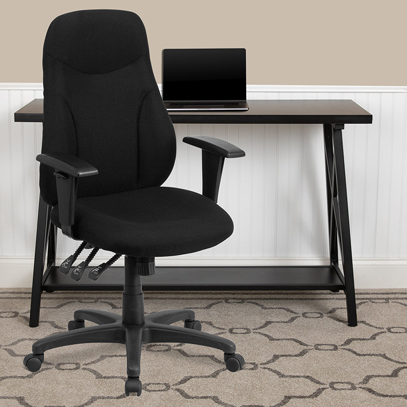 Black High Back Task Chair