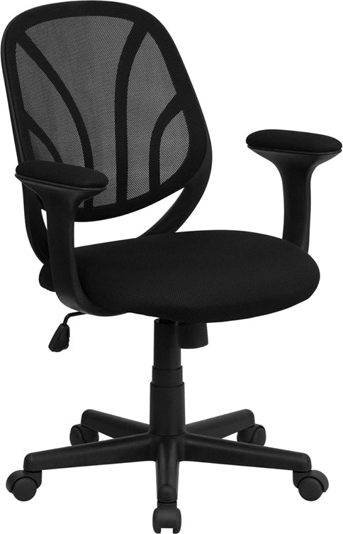 Black Mid-back Task Chair